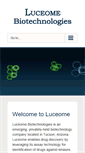 Mobile Screenshot of luceome.com